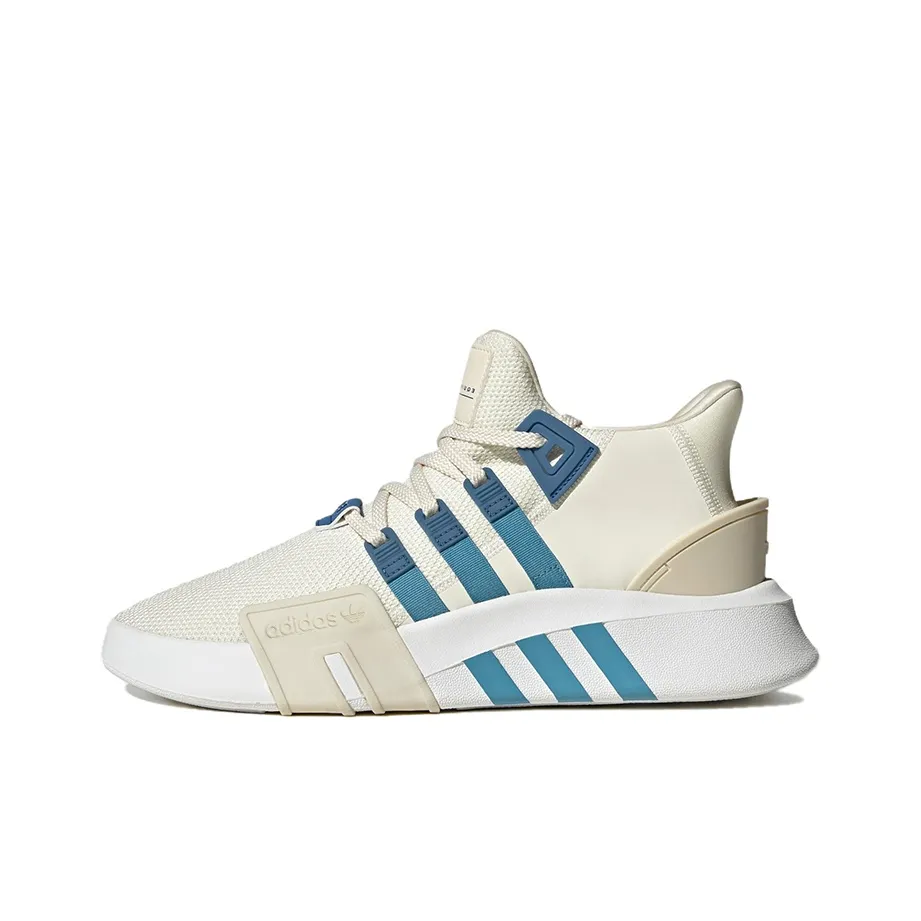 Adidas Originals Eqt Bask Adv Casual Shoes Unisex Low Top Beige/Blue