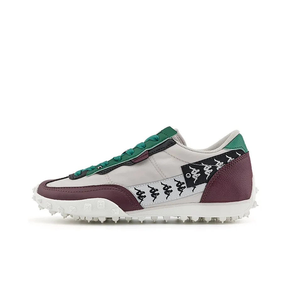 Kappa Slip Resistant Low Top Running Shoes Unisex Moon Gray