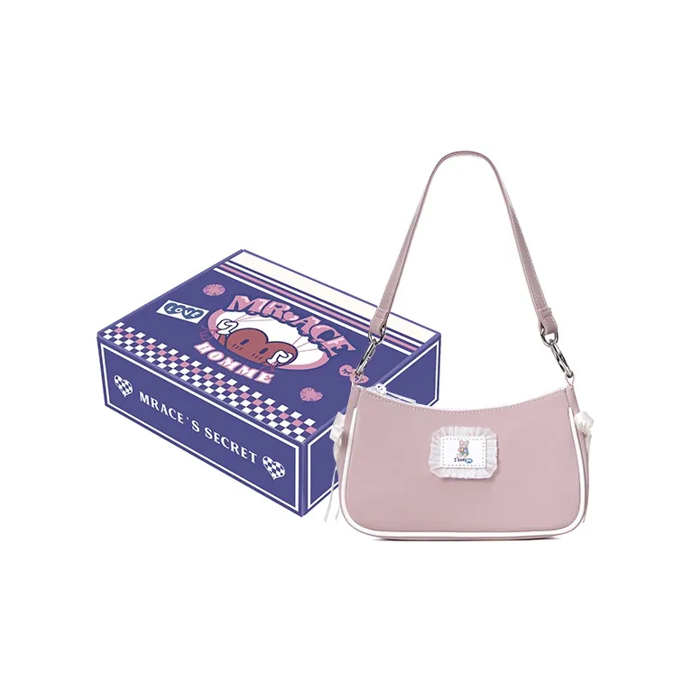 MR.ACE HOMME ПУ (полиуретан) Сумка через плечо Винтажная сумка-багет Универсальная сумка через плечо Женская Многоцветная