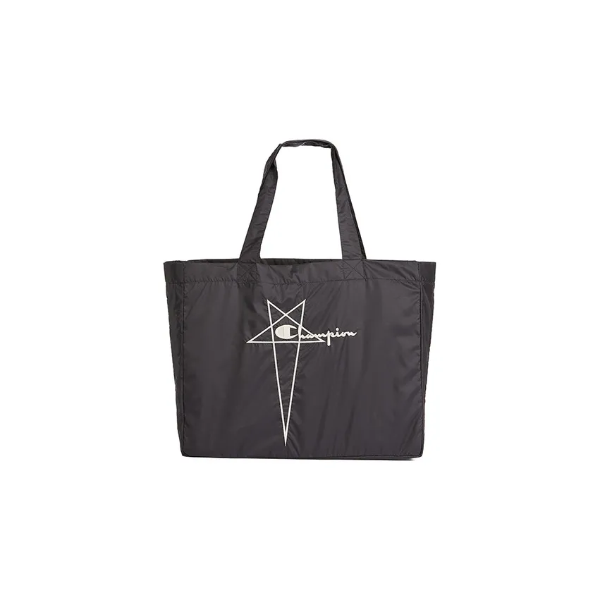 RICK OWENS Logo Printed Tote Bag