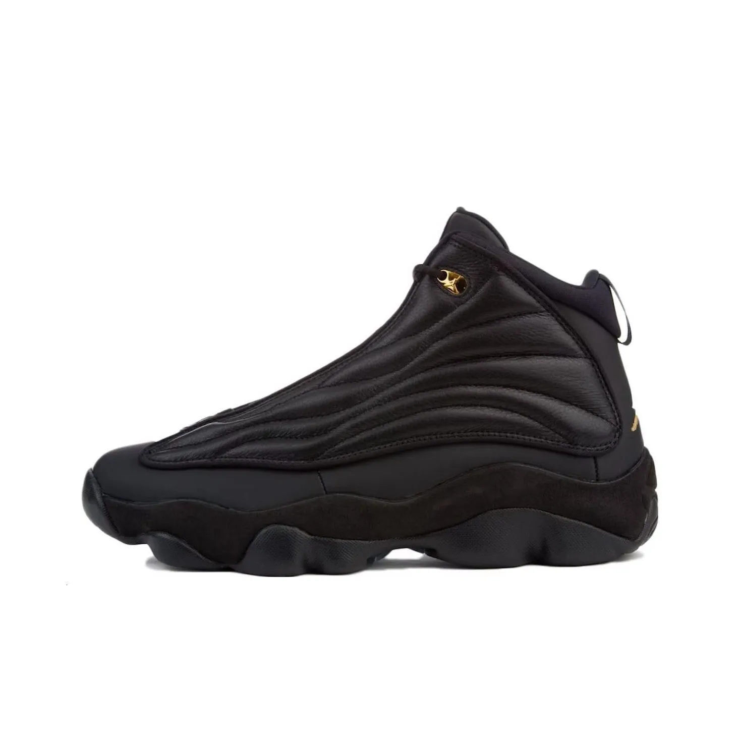 Jordan Pro Strong Black Metallic Gold