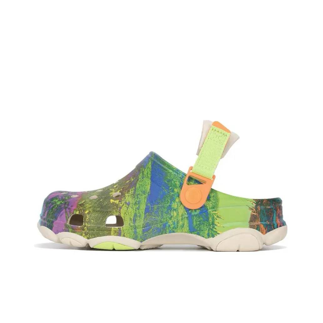 Crocs Спортивные сандалии унисекс белые многоцветные