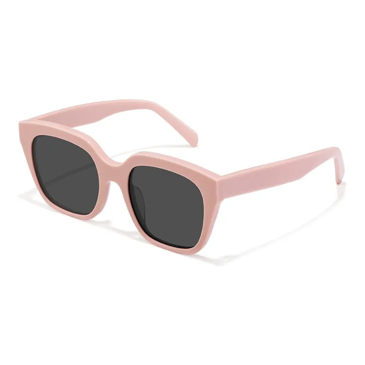 BERTHA Plate Frame Irregular Shape Ink Lenses Unisex Pink White Black