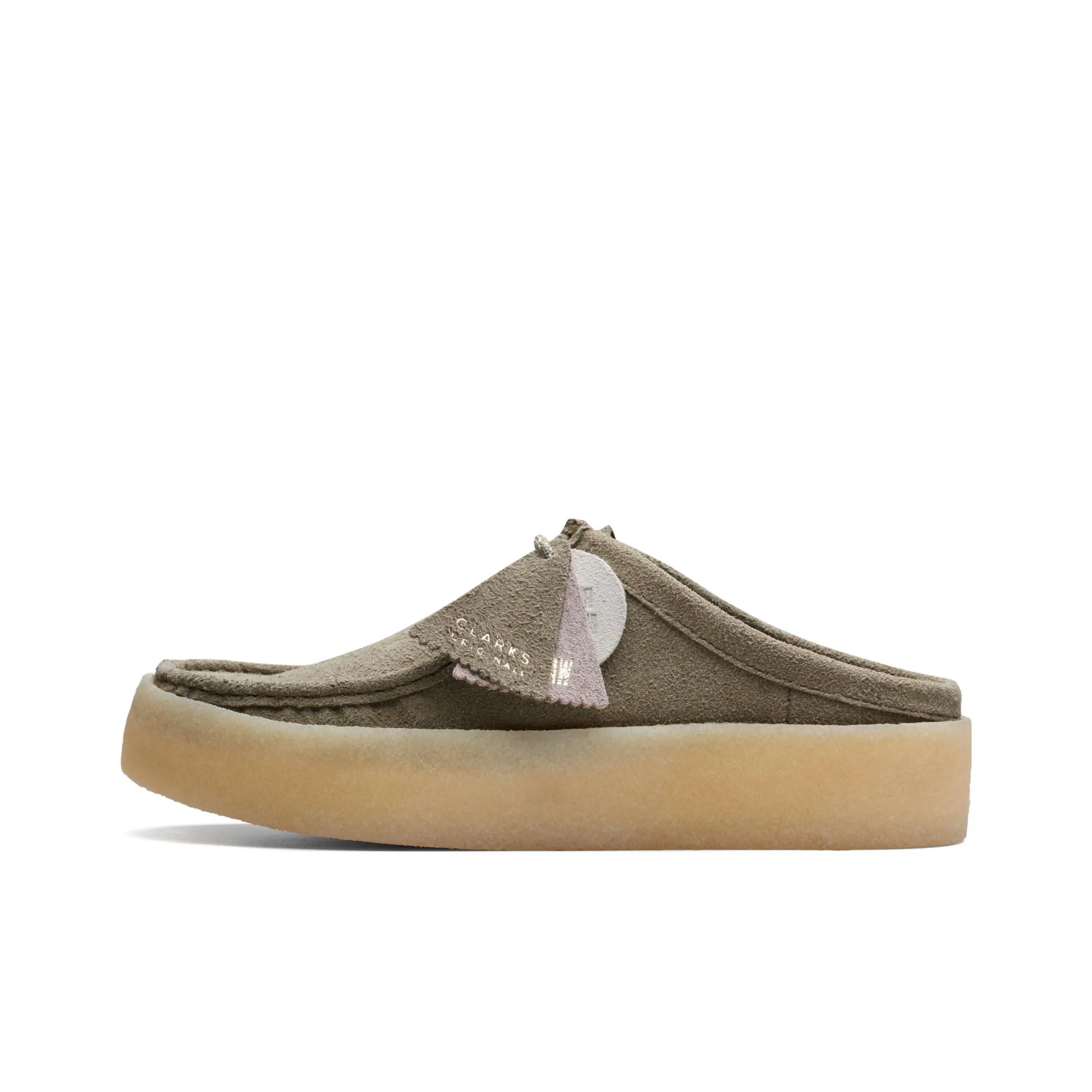 Clarks Wallabee Cup 'Green' Derby Shoes