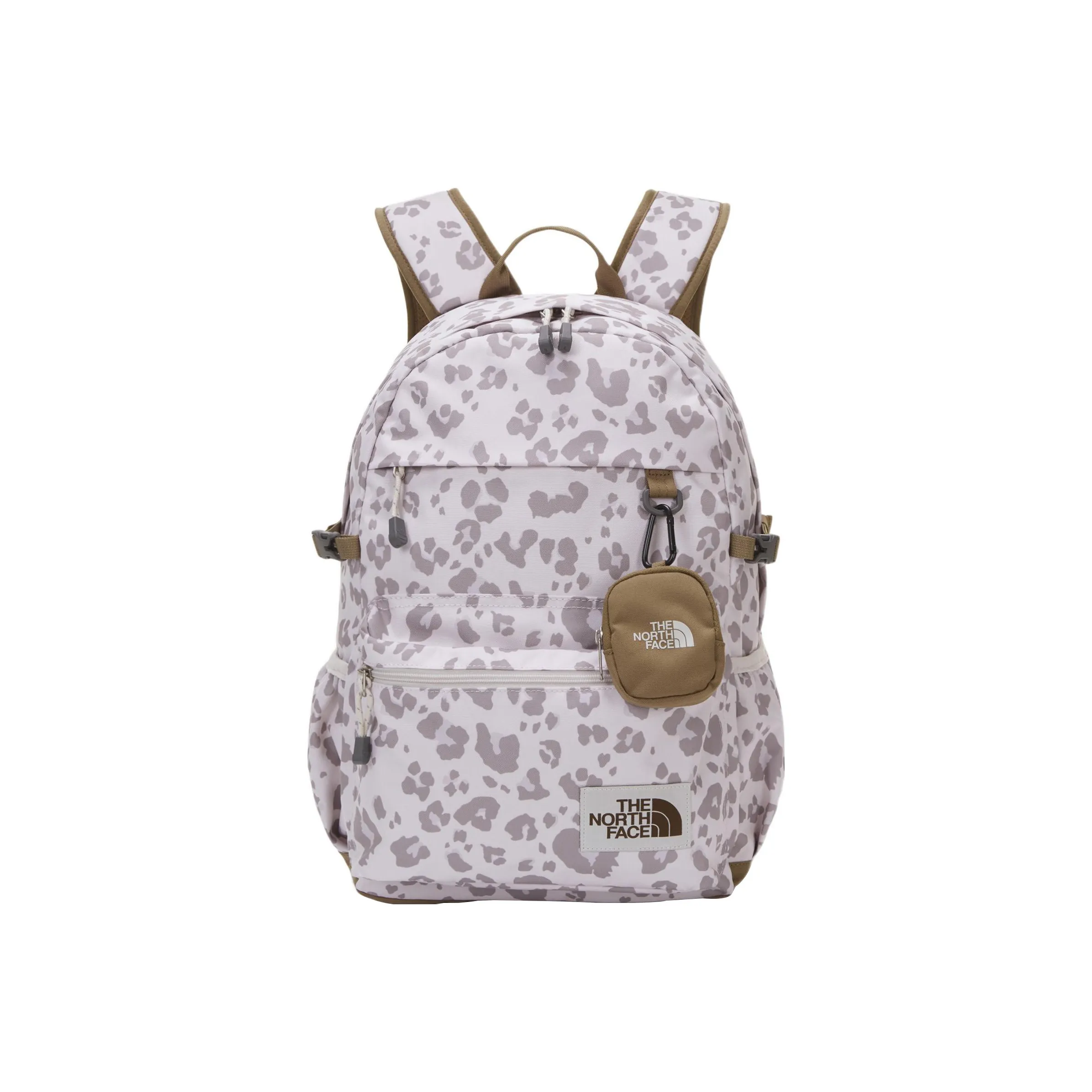 THE NORTH FACE 21L Backpack Outdoor Bag Polyester Light Beige Unisex