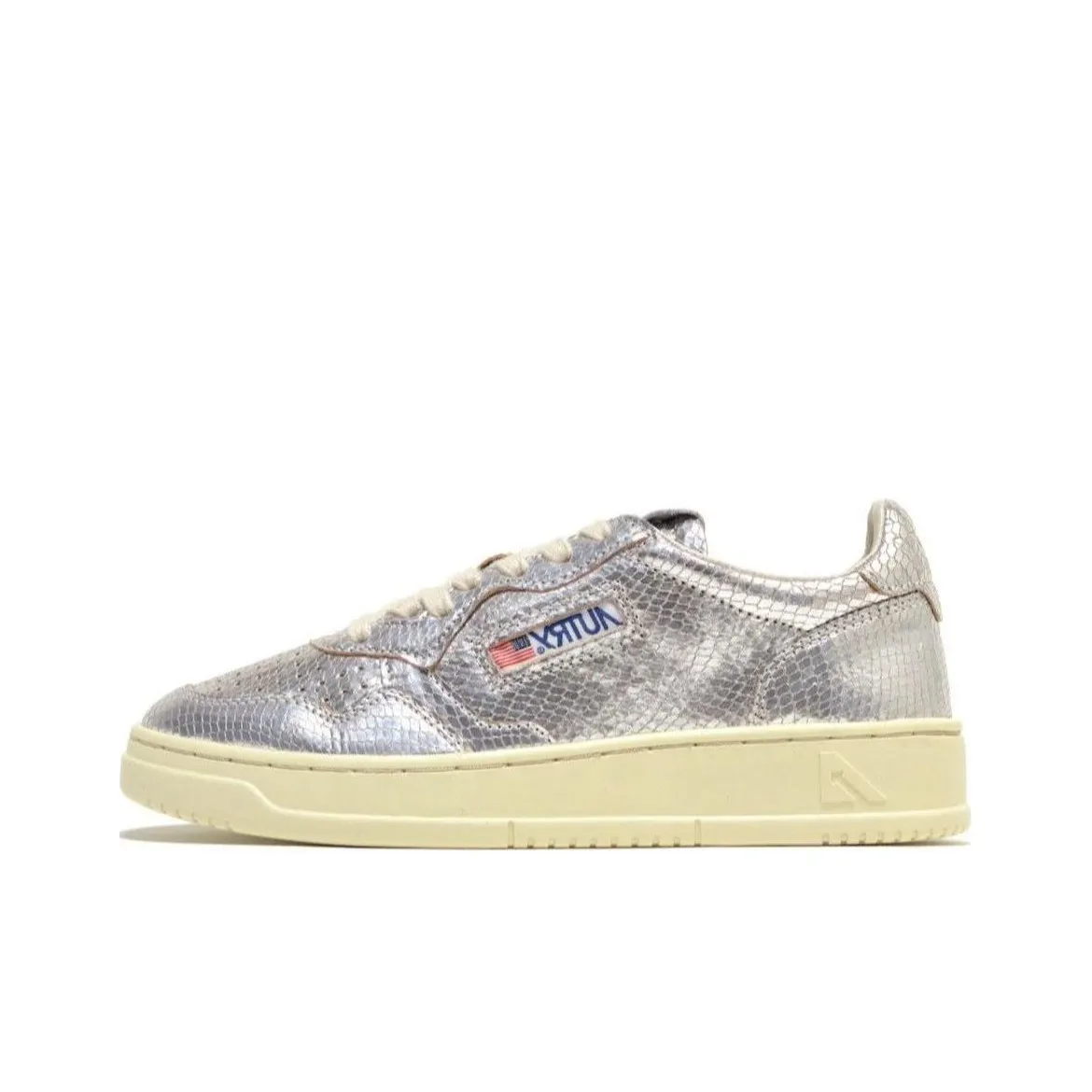 AUTRY Stylish Skateboarding Shoes Women's Silver
