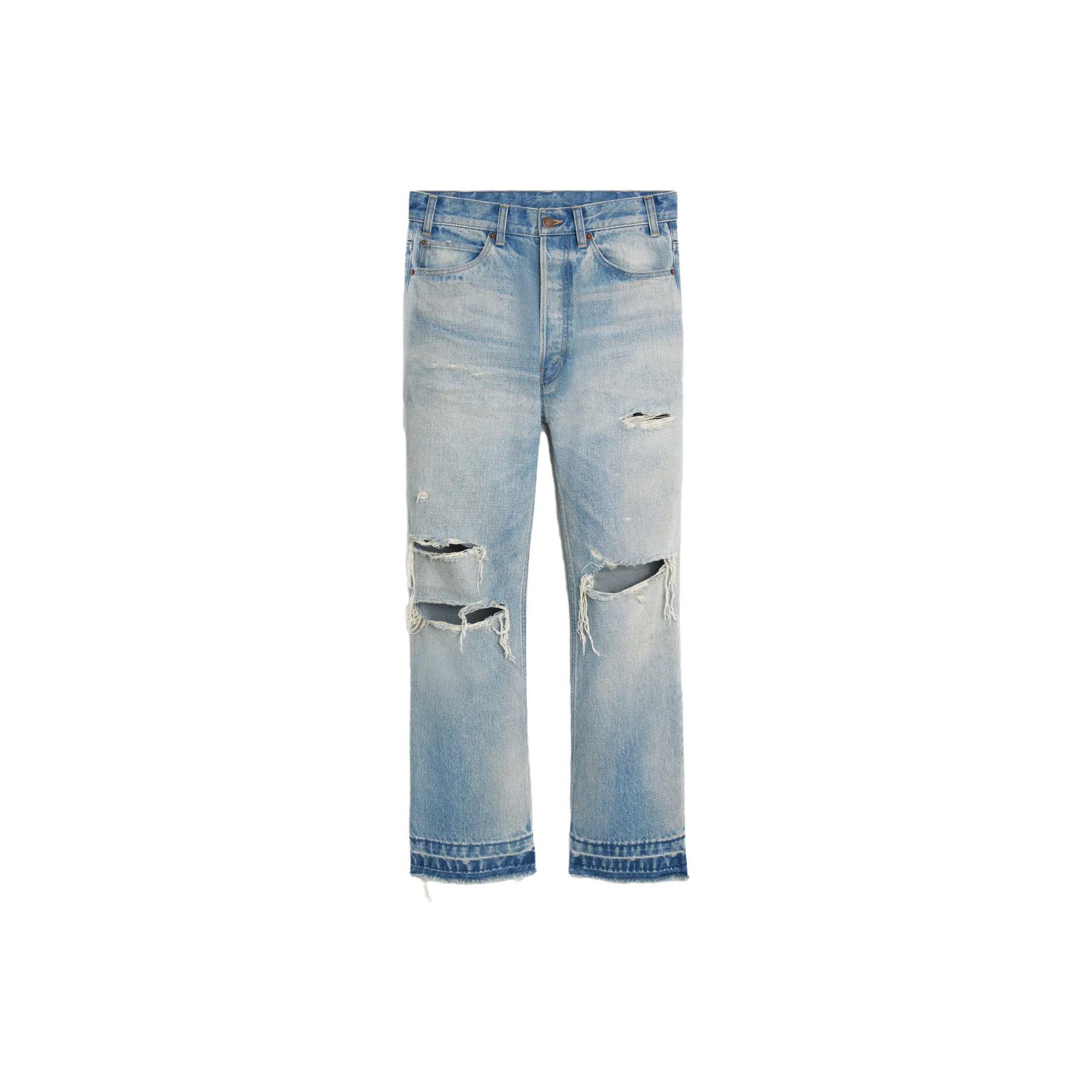 CELINE Wesley Jeans In Westside Wash Denim