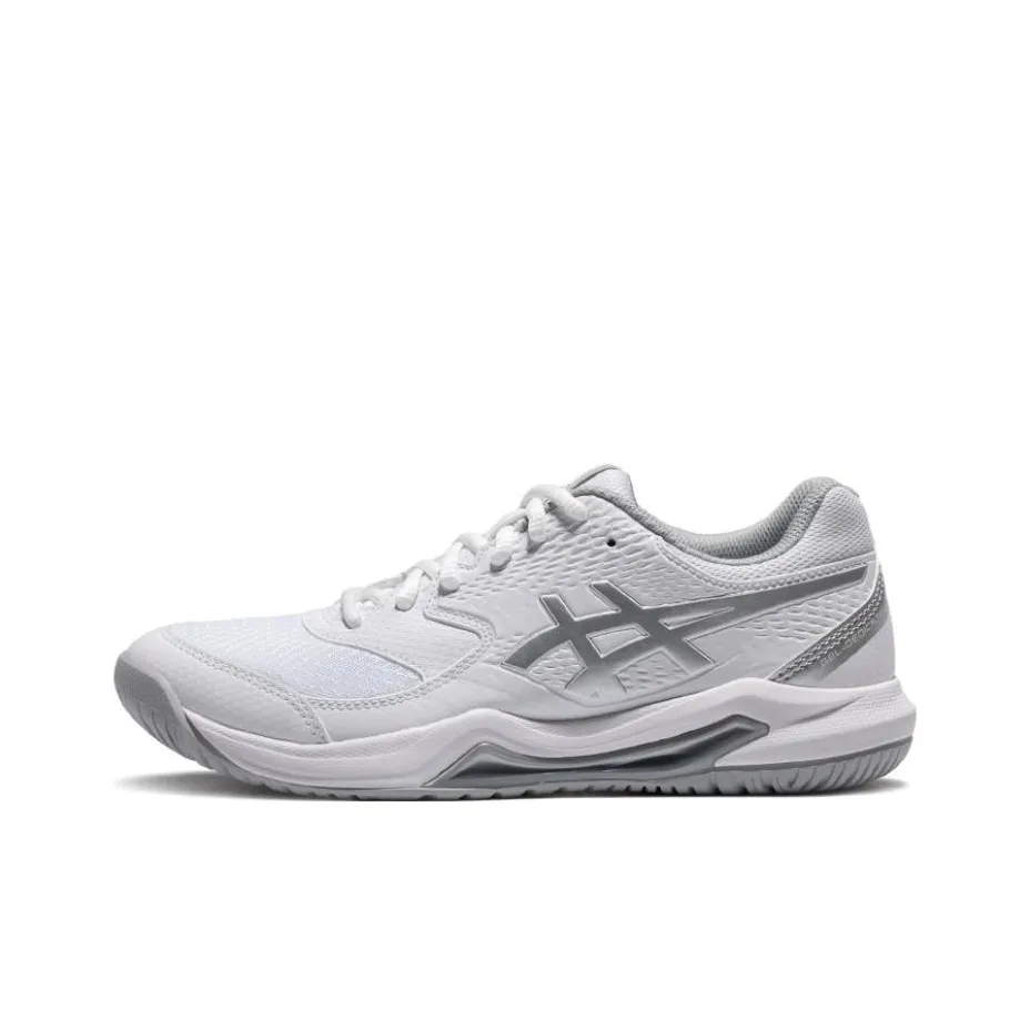 Asics Gel Dedicate 8 White Pure Silver Women's