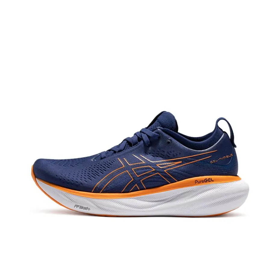 Asics Gel Nimbus 25 Deep Ocean Bright Orange
