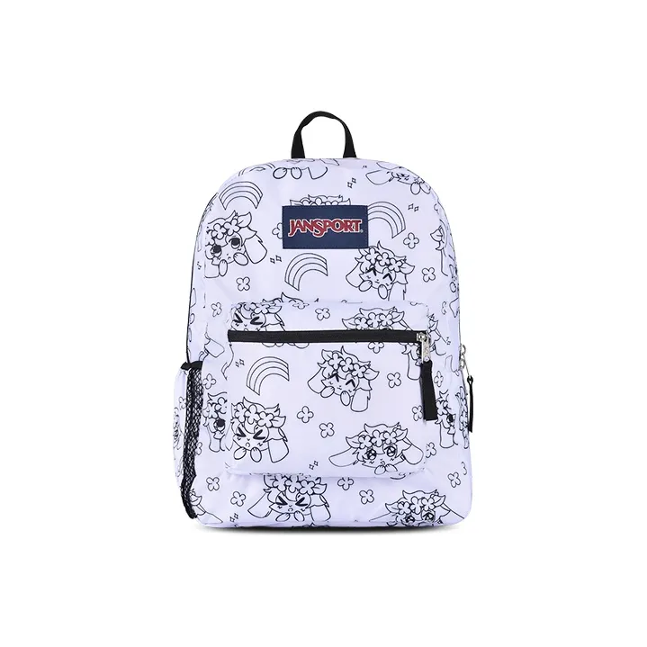 JanSport Ткань Ноутбук Сумка Рюкзак Средний Унисекс Комикс Девичий
