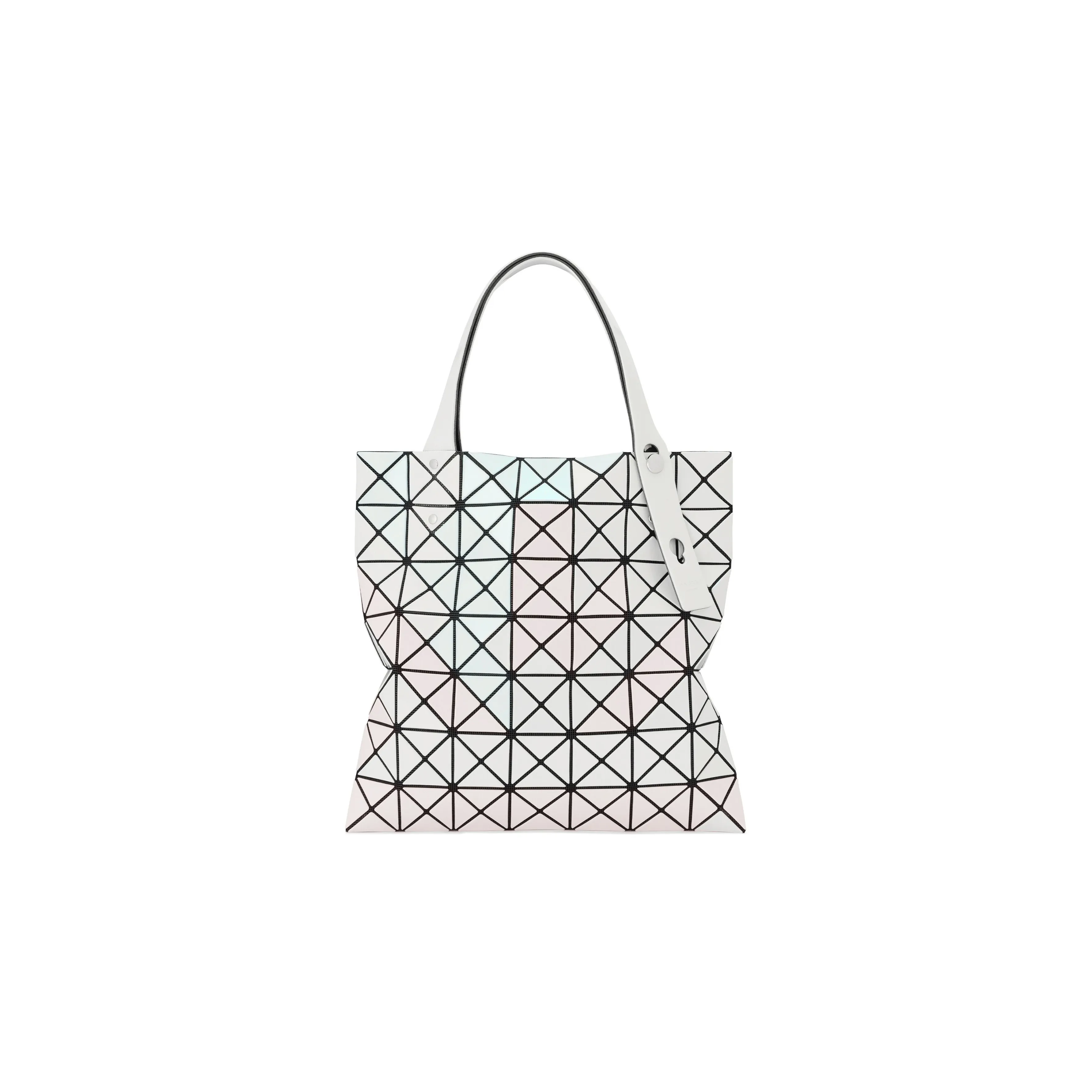 ISSEY MIYAKE Prism Polarization Vinyl Chloride Resin Tote Bag Shopping Bag Handbag Regular Women's Mother Of Pearl Blue