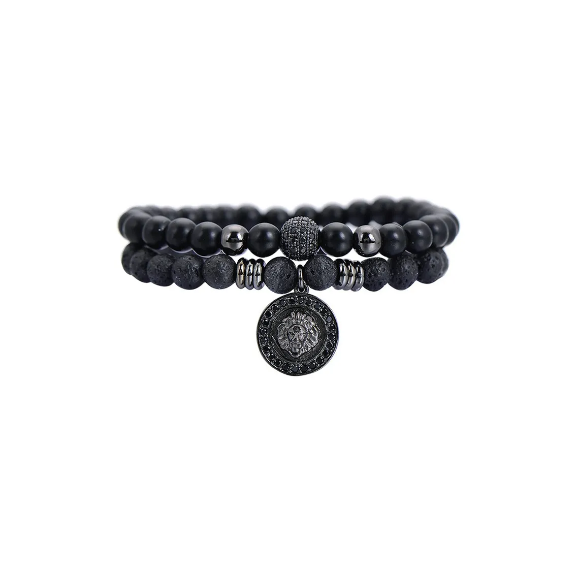 MUSTKOO Obsidian Bracelets Unisex