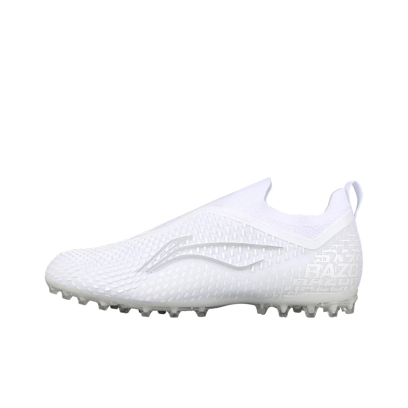 LINING MG MULTI Ground Искусственный шип амортизация футбольные бутсы мужской белый