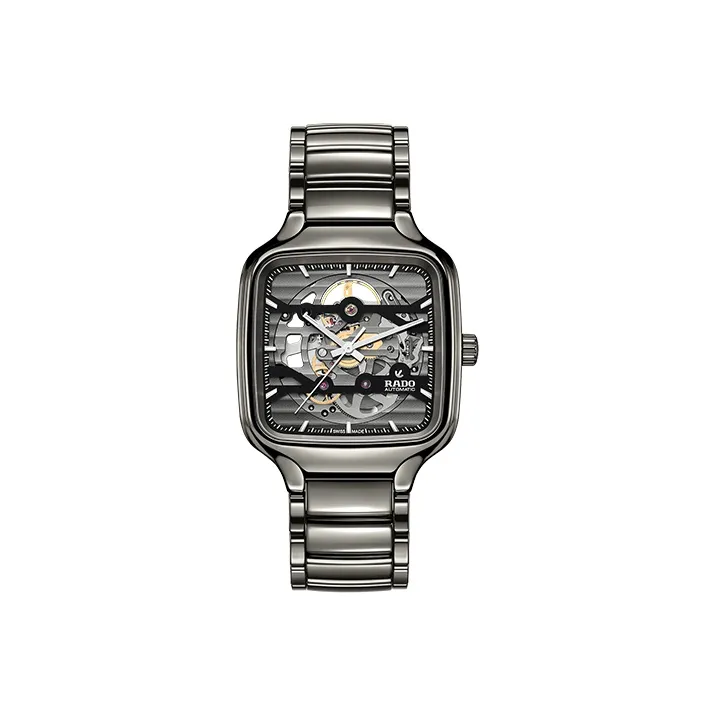 RADO Realme Collection Automatic Mechanical Movement Men's Watches Watch Gray Dial Ceramic Strap R27125152