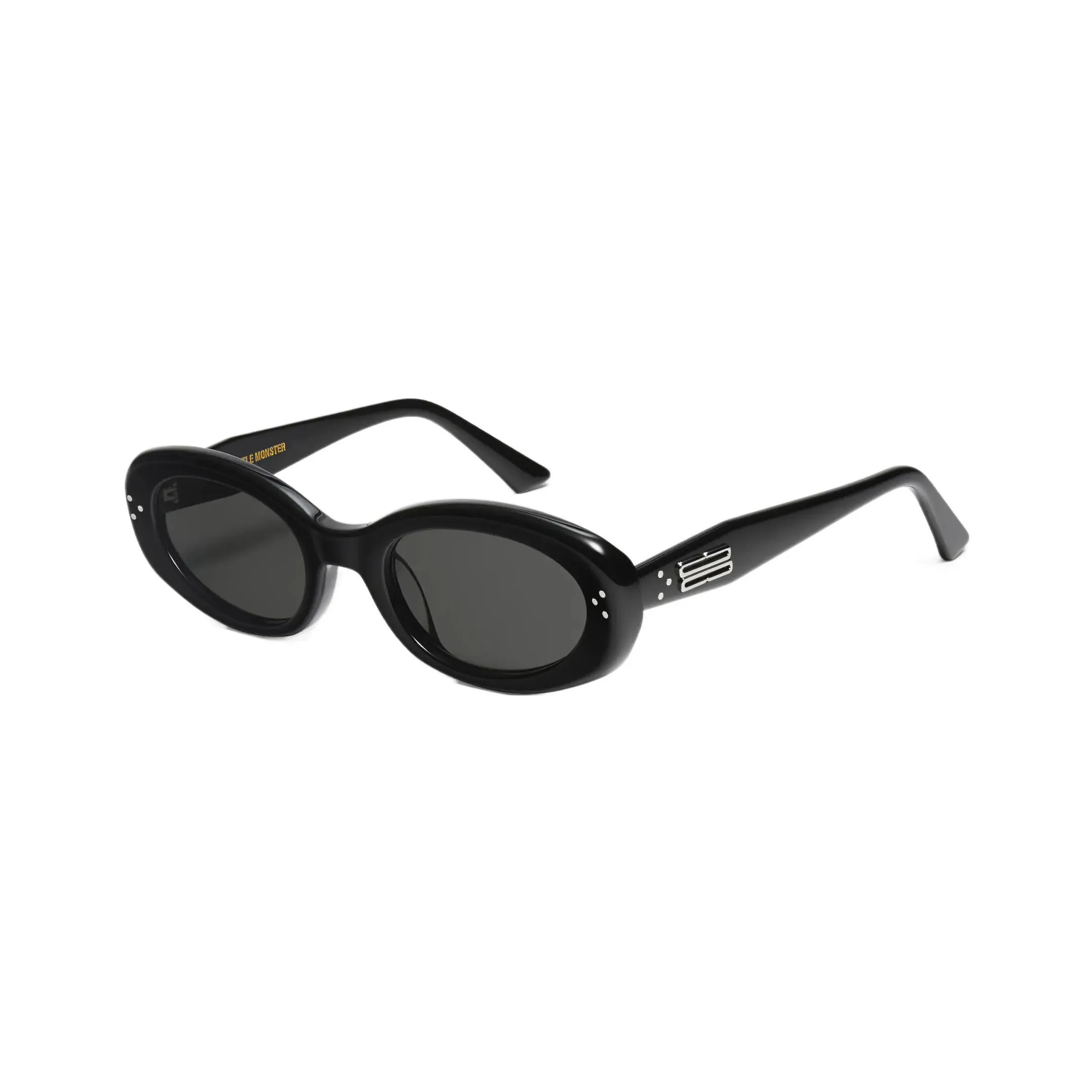 GENTLE MONSTER OVAL SUNGLASSES Унисекс Черный