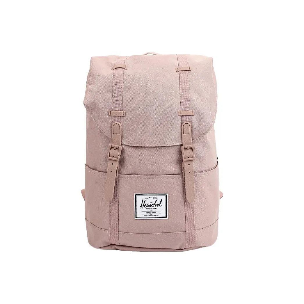 Herschel Переработанный материал Рюкзак Обычный Женский Серый Розовый