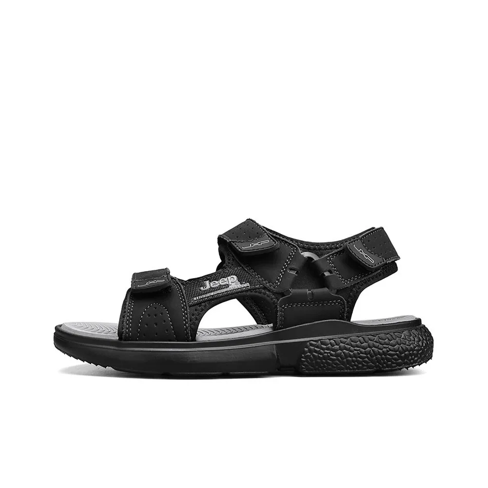 JEEP Спортивные сандалии мужские черные