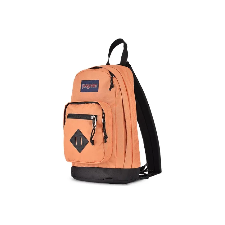 JanSport Polyester Crossbody Bag, Sling Bag Regular Unisex Bella Orange