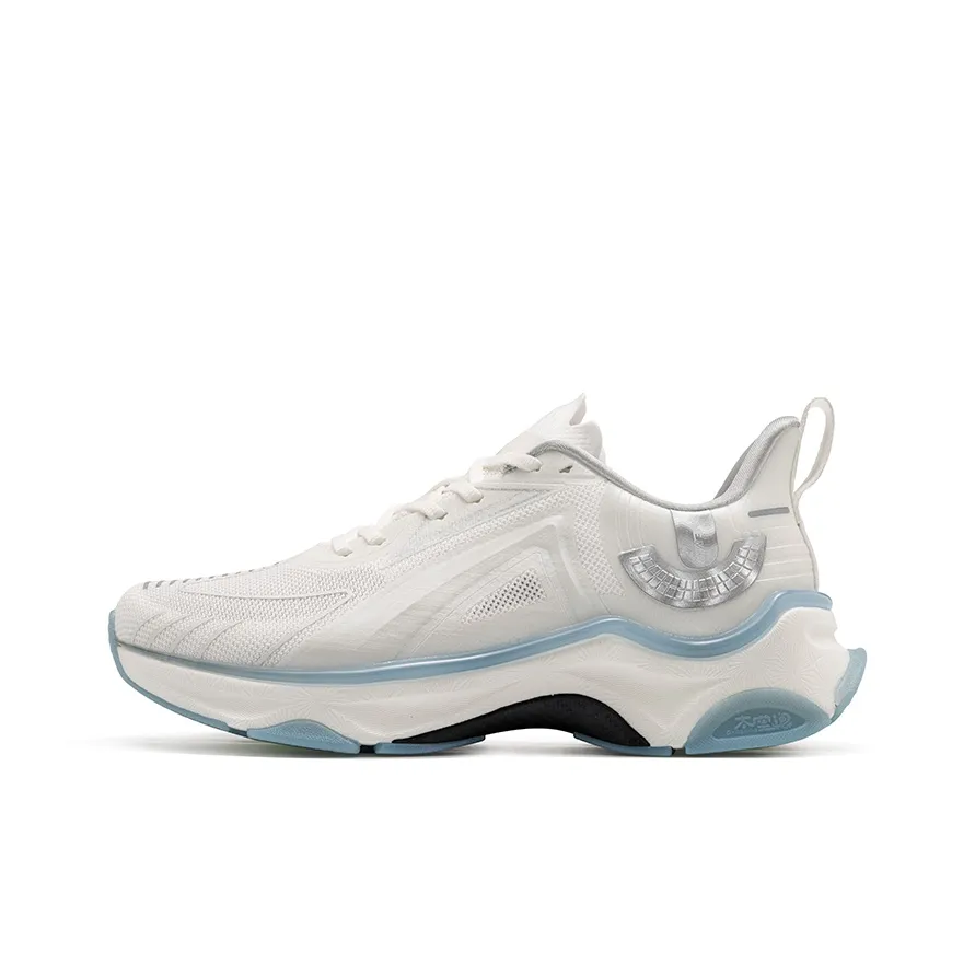 ONEMIX Armored Low Top Running Shoes Unisex Moon White