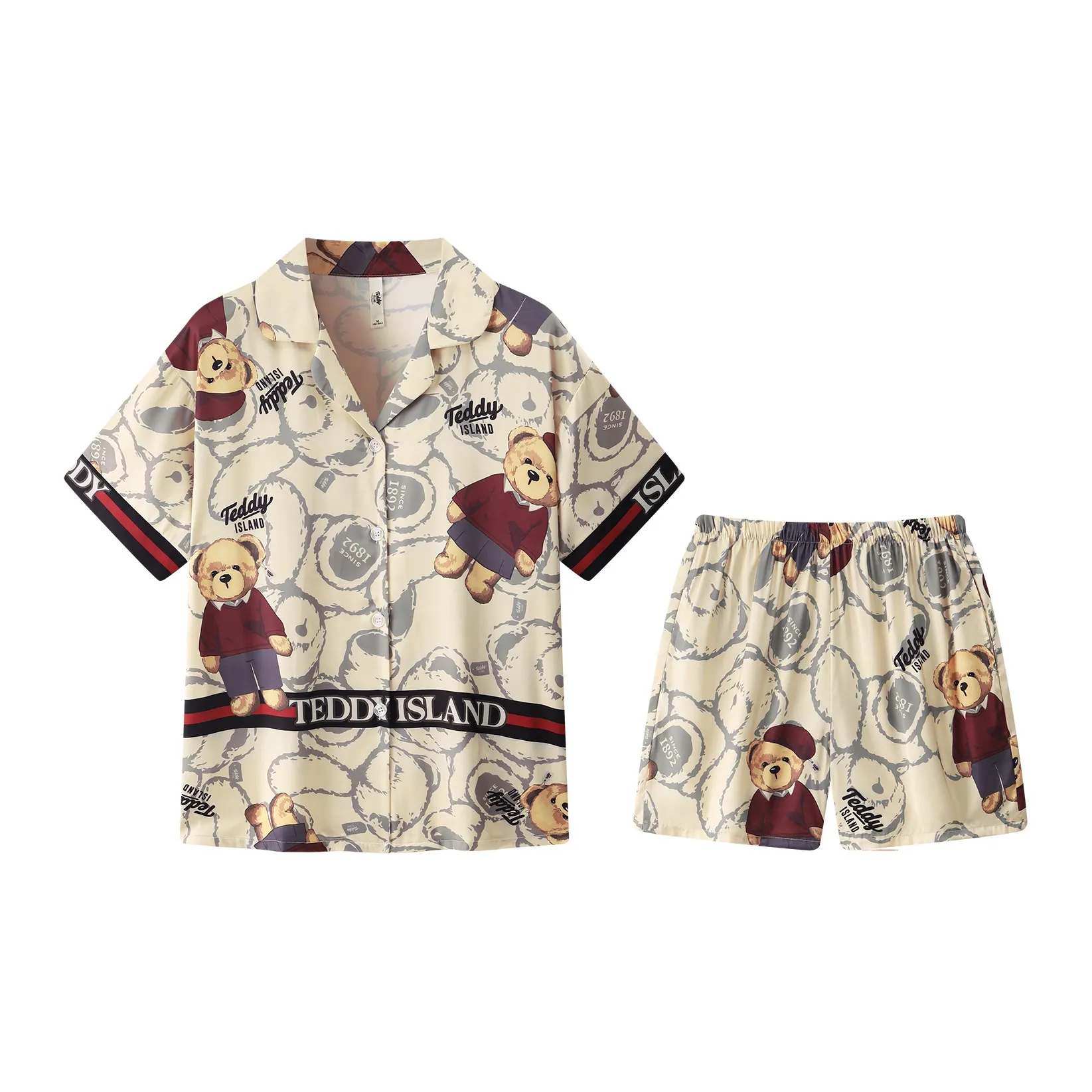 Gongdie Pajama Set Women's Multicolor