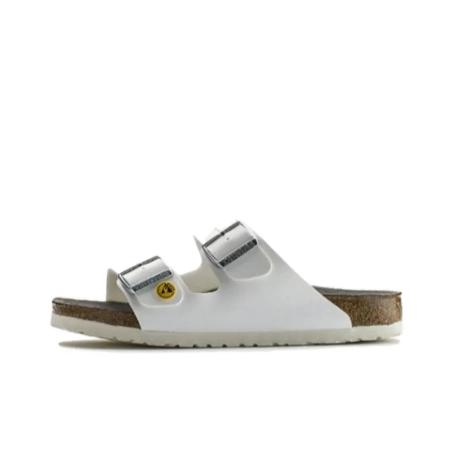 Birkenstock Arizona Esd Birko Flor Narrow Fit Sandals 'White'