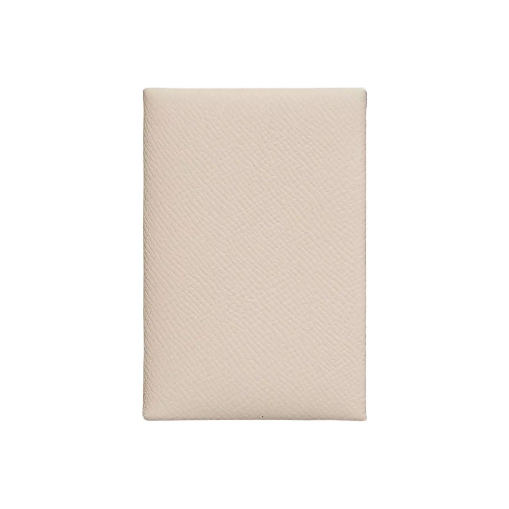 HERMES Calvi Epsom Calfskin Coin Purse Wallets Card Holders Unisex 10 Craie Milkshake White