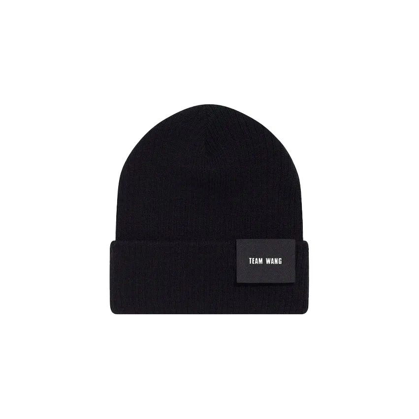 TEAM WANG THE ORIGINAL 1 Series Акриловая шапка-бини черного цвета унисекс