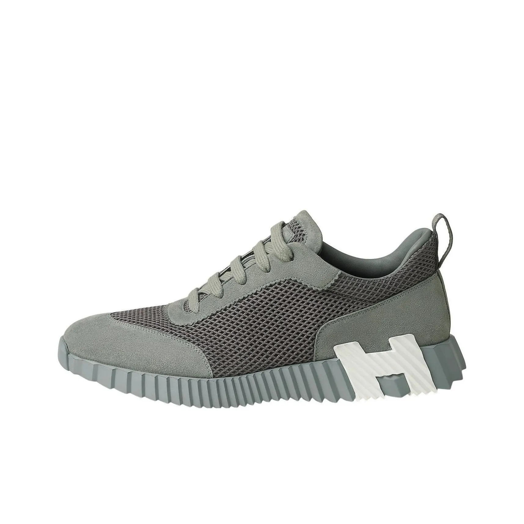 hermes evelyne Bouncing Low Top Sports Casual Shoes Men's Gray