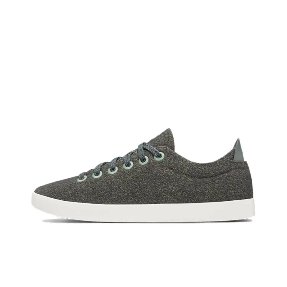Allbirds Wool Piper Легкие и Дышащие Низкие Кроссовки для Скейтбординга Женские Черный лес