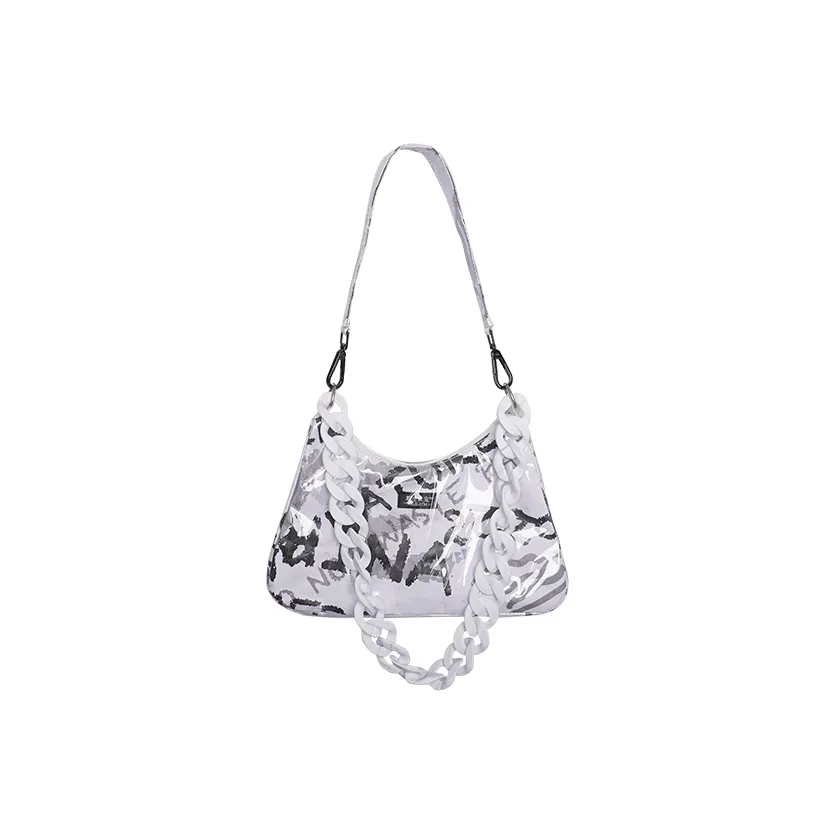 REBIRTH Paper Crossbody Shoulder Bag Handheld Shoulder Bag Small Size Women's White