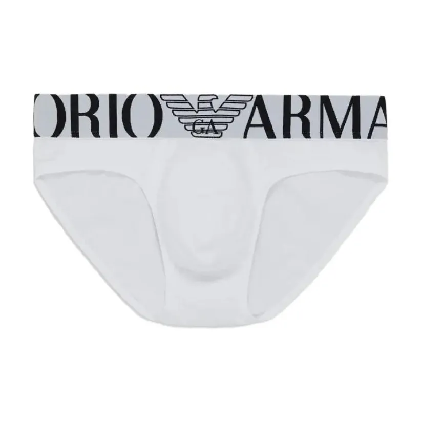 EMPORIO ARMANI Белый Мужской Трусики-бикини