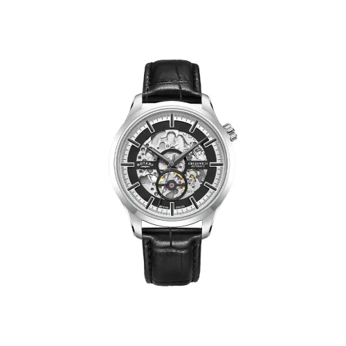 Роторный Механический Movement Мужские часы Canterbury Series 42mm*12mm Черные