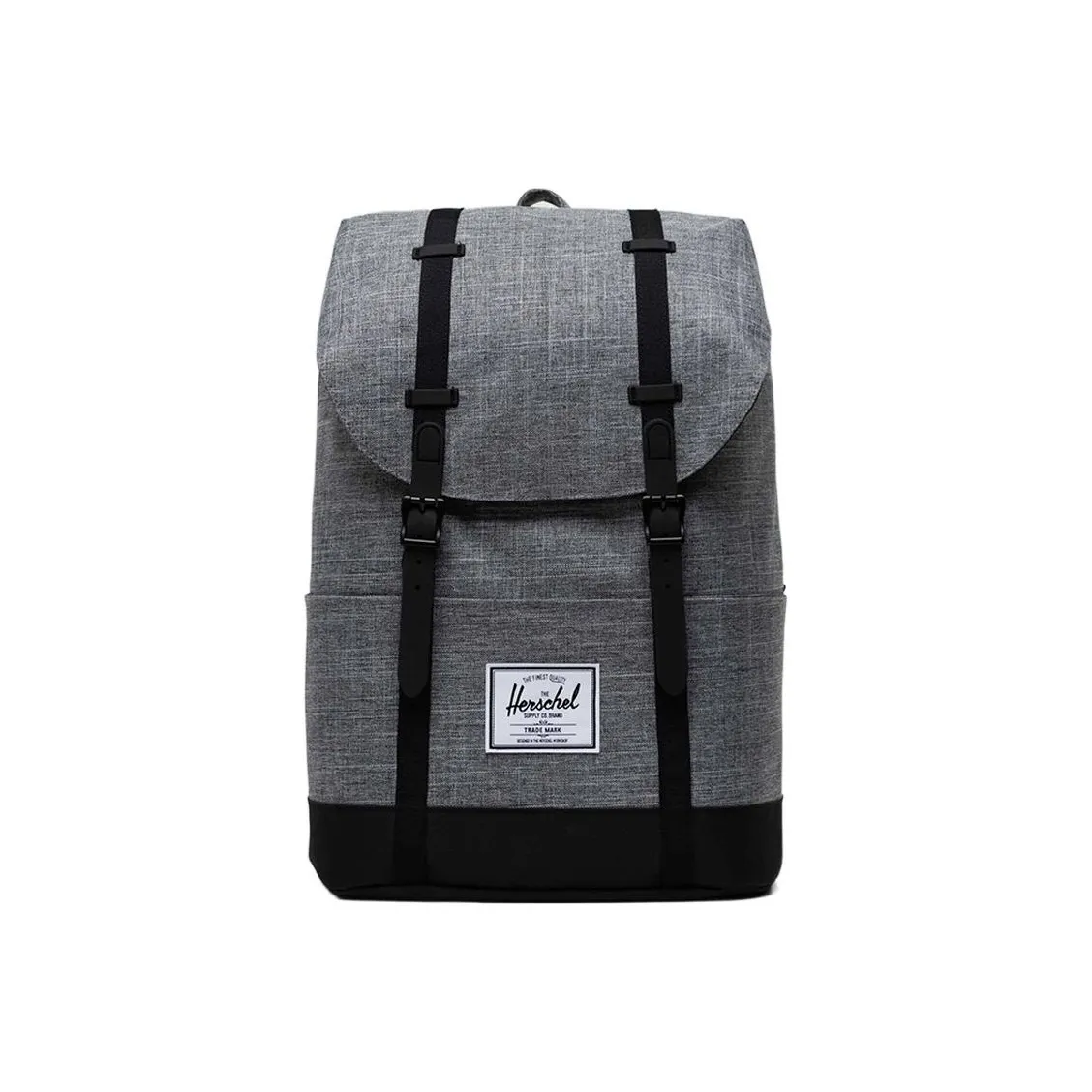 Herschel Полиэстер Рюкзак Ноутбук Сумка Стандартная Унисекс Серый