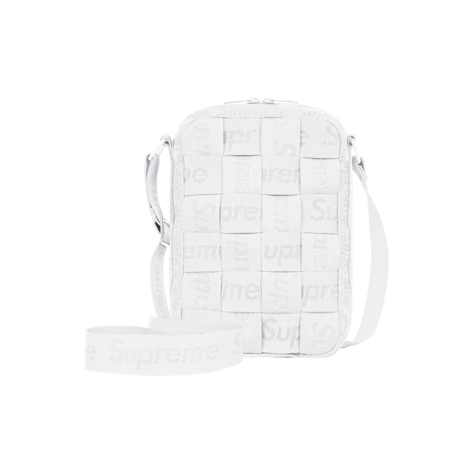 Supreme Жаккард Сумка через плечо Сумка на плечо Унисекс Белый
