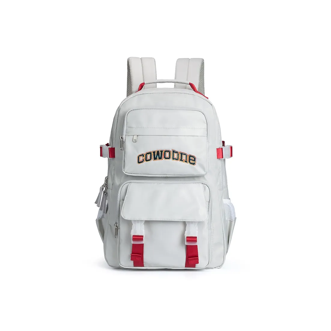 COWBONE Нейлон Рюкзак Унисекс Серый Красный
