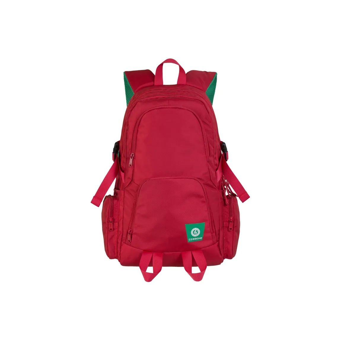 COWBONE Полиэстер Ноутбук Сумка Рюкзак Большой Унисекс Китайский Красный