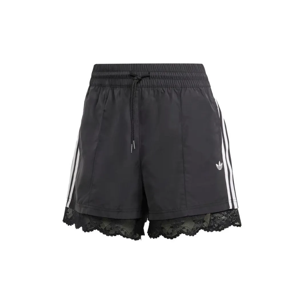 adidas originals LACE TRIM 3 STRIPES SHORTS