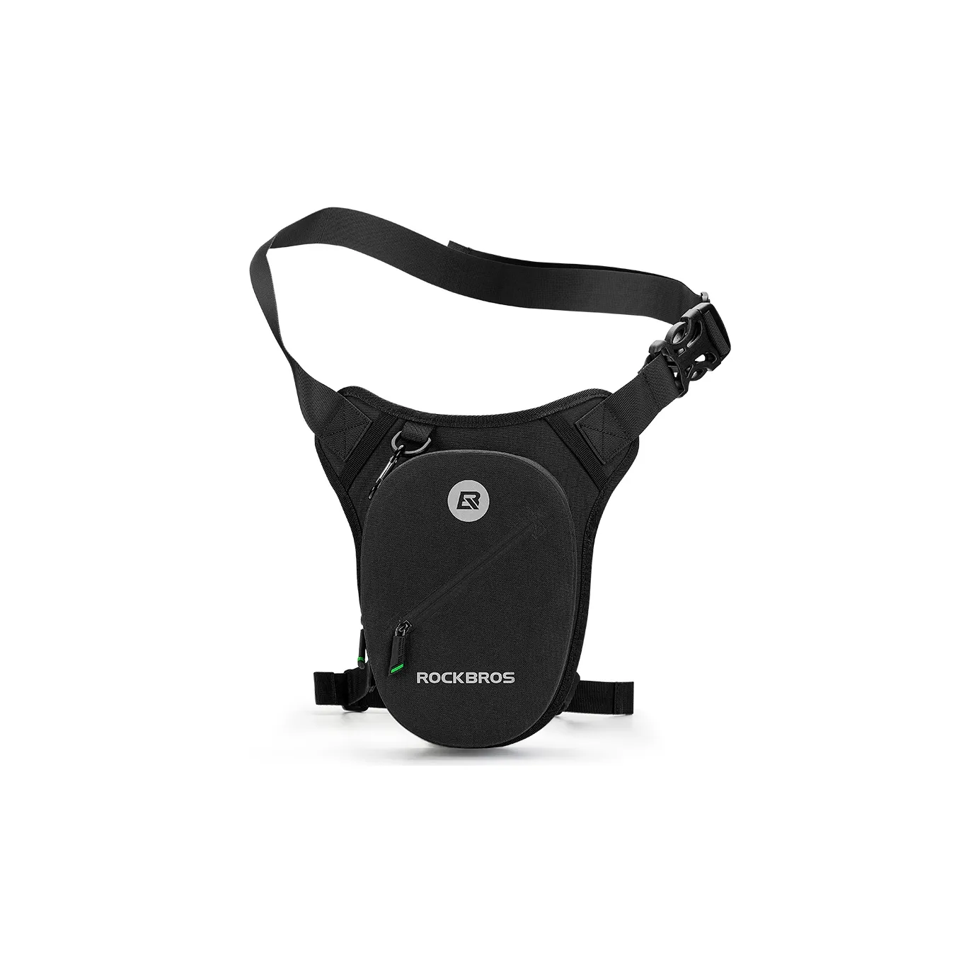 ROCKBROS 1L Туристические сумки Нейлон Черный Унисекс