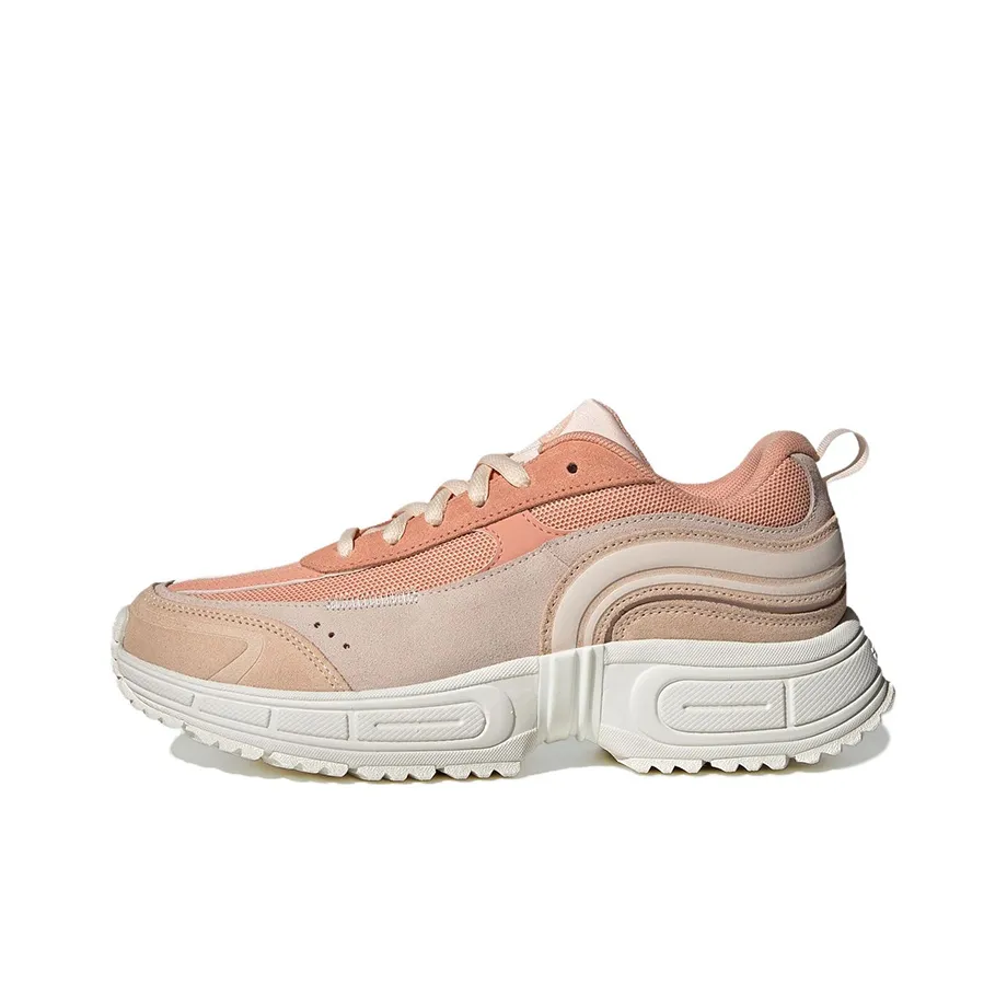 ADIDAS NEO Fantasy Flow Юбка Уносящая визуально увеличивает рост Устойчивая к истиранию Низкий Топ Кэжуал Женская Розовая Белая