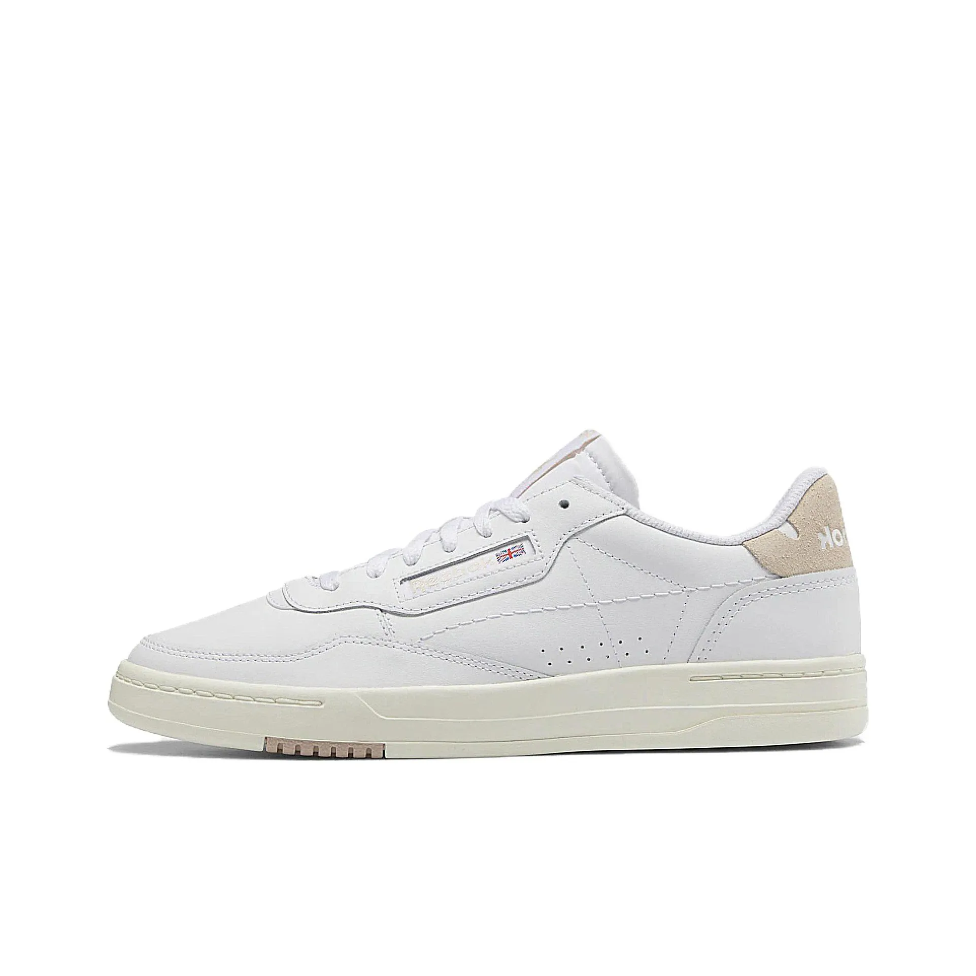 Reebok Court Peak Low Top Skateboard Shoes Unisex White Beige