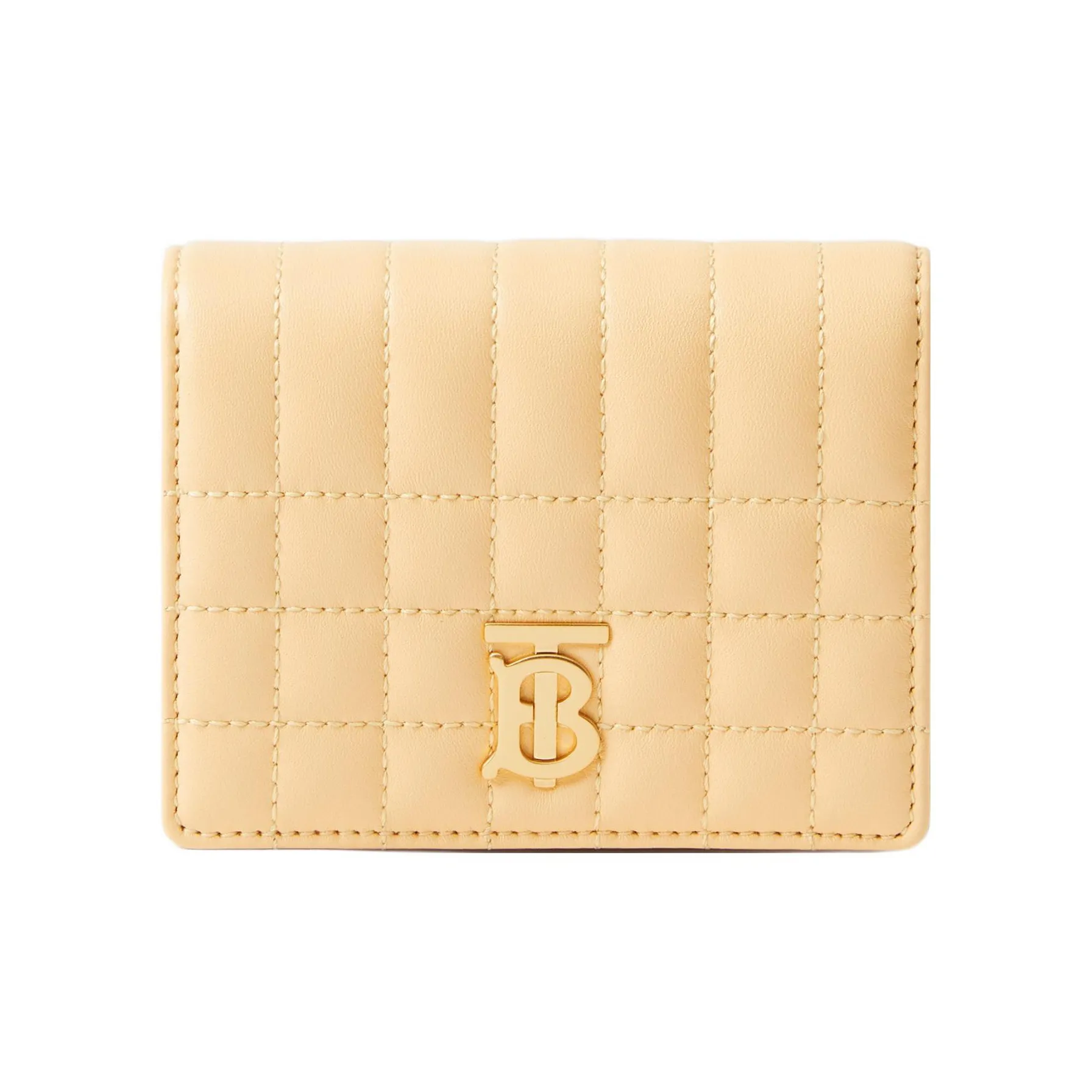 Burberry Lola Bag Sheepskin Wallet Trumpets Women's Light Brown