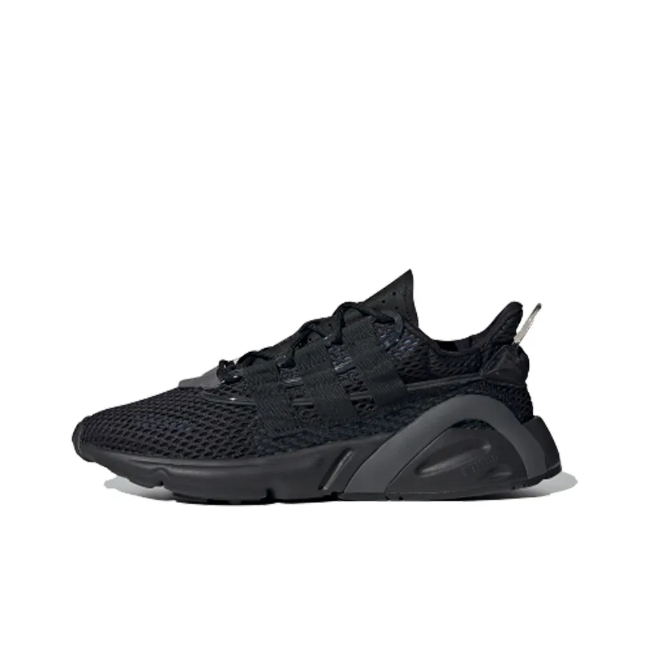 Adidas Originals LXCON Future Shock Absorbers Slip-resistant Low Top Casual Unisex Black Gray Adidas Originals LXCON Future Shock Absorbers Низкий топ противоскользящий унисекс черный серый