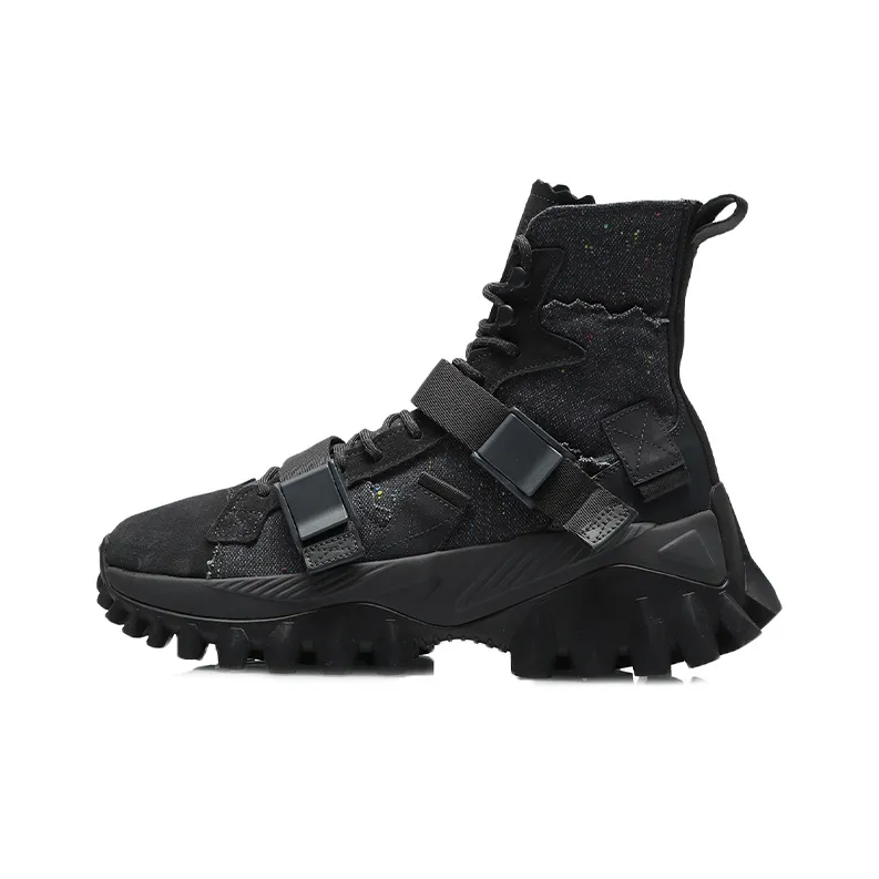 LINING CF Амортизация Устойчивость к истиранию Покрытие Высокий топ Повседневный Мужской Черный