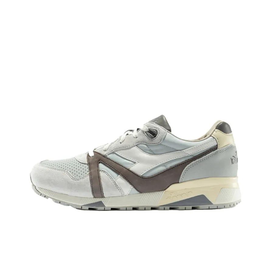 Diadora N9000 PREMIUM Anti Slip And Wear Resistant Breathable Low Top Sports Casual Shoes Unisex Gray