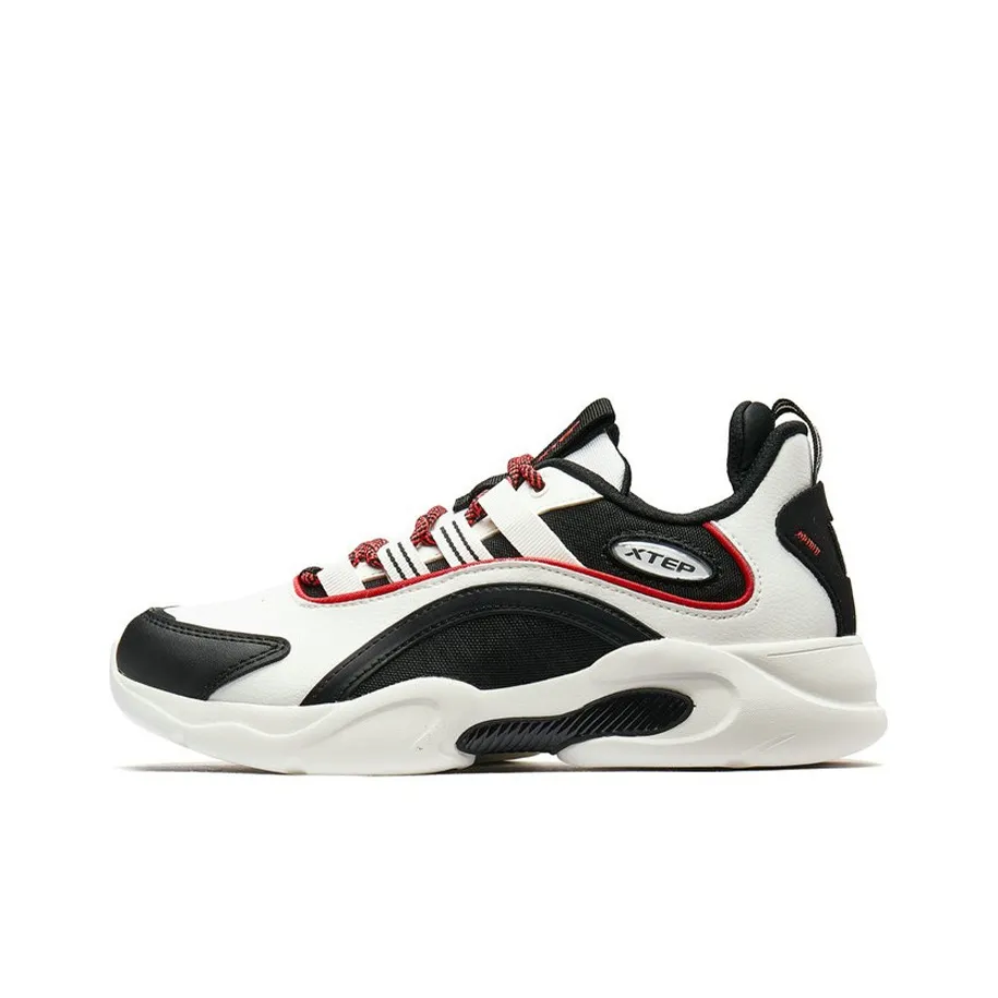 XTEP Casual Shoes Women's Low Top White Black