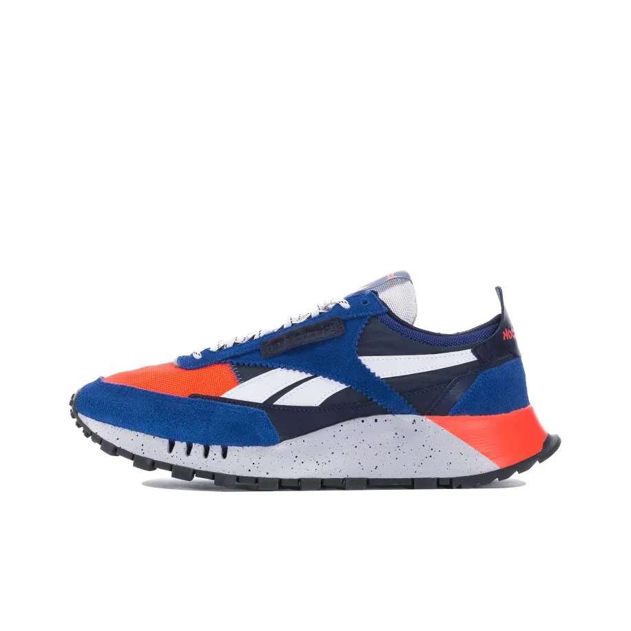 Reebok Classic Leather Legacy 'Collegiate Royal Orange Speckle'