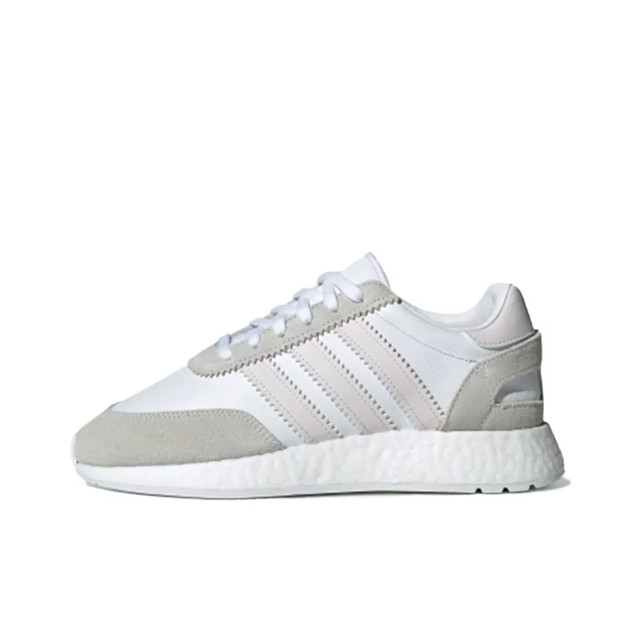 Adidas Originals I 5923 Slip Resistant Abrasion Resistant Breathable Low Top Casual Shoes Women's Pink White Adidas Originals I 5923 Противоскользящий Устойчивый к истиранию Дышащий Низкий Топ Повседневная Обувь Женская Розовый Белый
