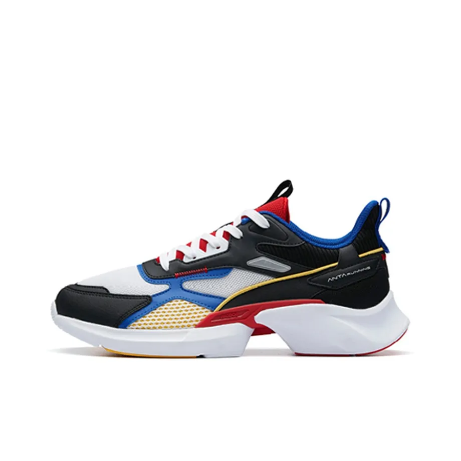 Anta Running Shoe Collection Breathable Low Top Casual Shoes Men's White Black Red
