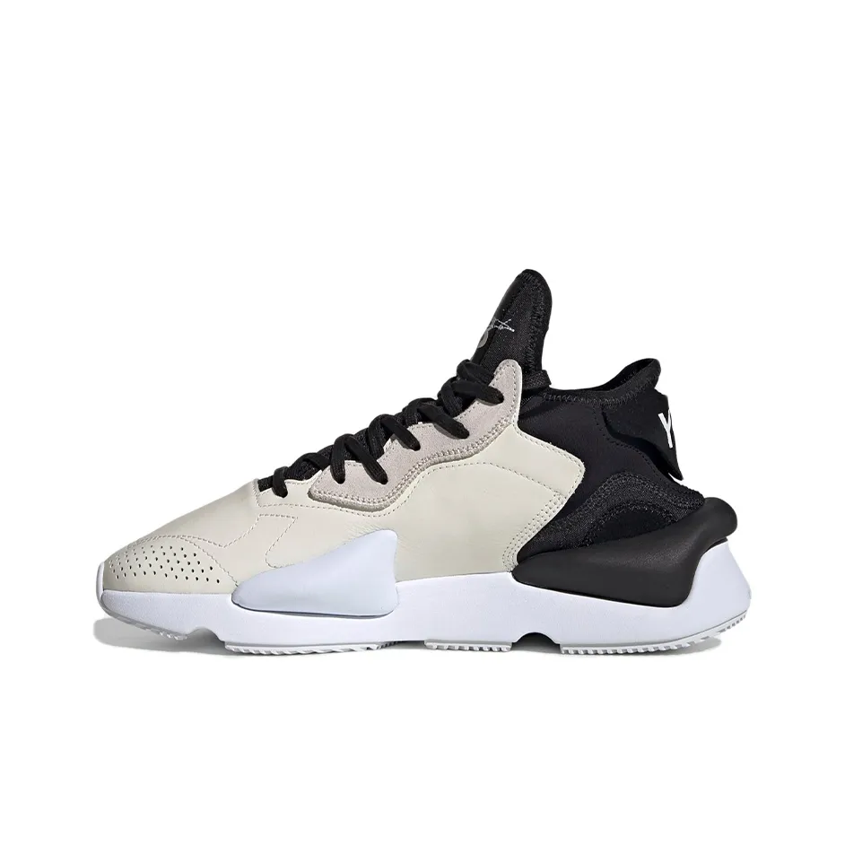 Adidas Y 3 Kaiwa Black White Sole