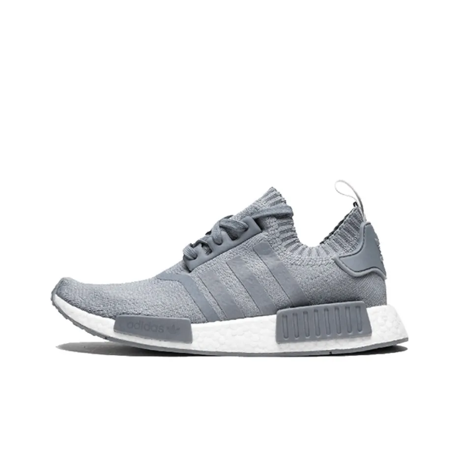 Adidas Originals NMD_R1 PK Нескользящий Легкий Низкий Топ Повседневная Обувь Женская Серый